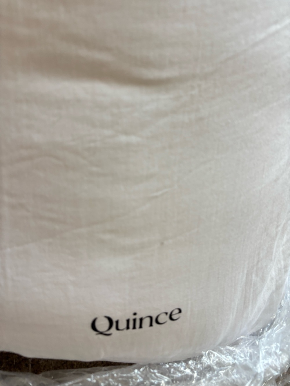 Quince Organic Airy Gauze Box Quilt White King/Cal King NWT Luxury Bedding - Picture 10 of 14